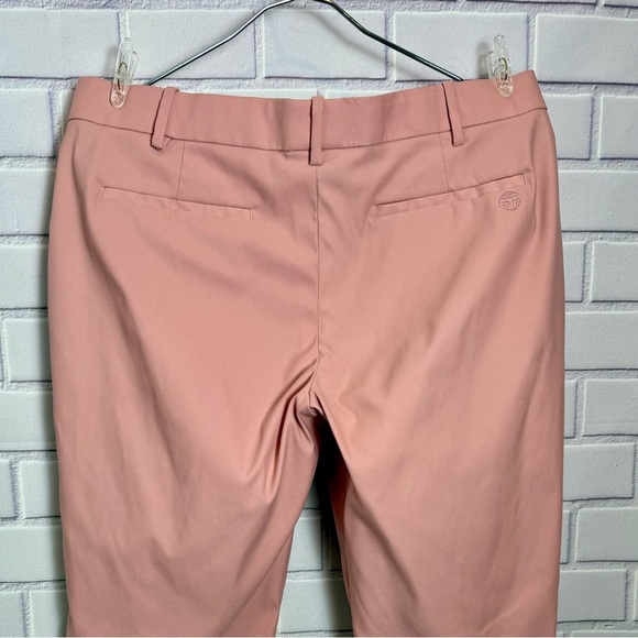 TORY BURCH SPORT  Pink Pants with Side Stripe Women's
Athleisure/size 8 - Picture 7 of 12